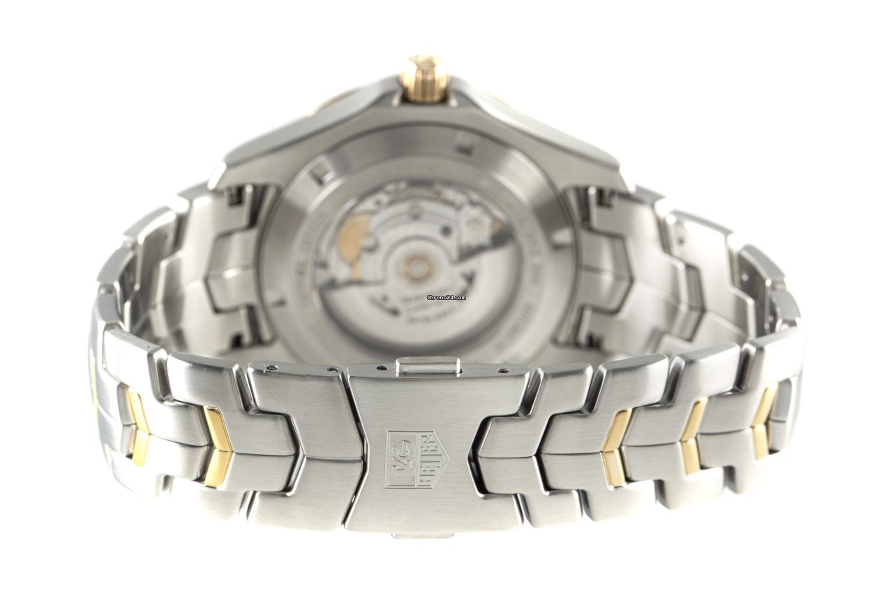TAG Heuer Link Calibre 5 Mens watch Unisex Automatic Gold Steel WJF2050 7