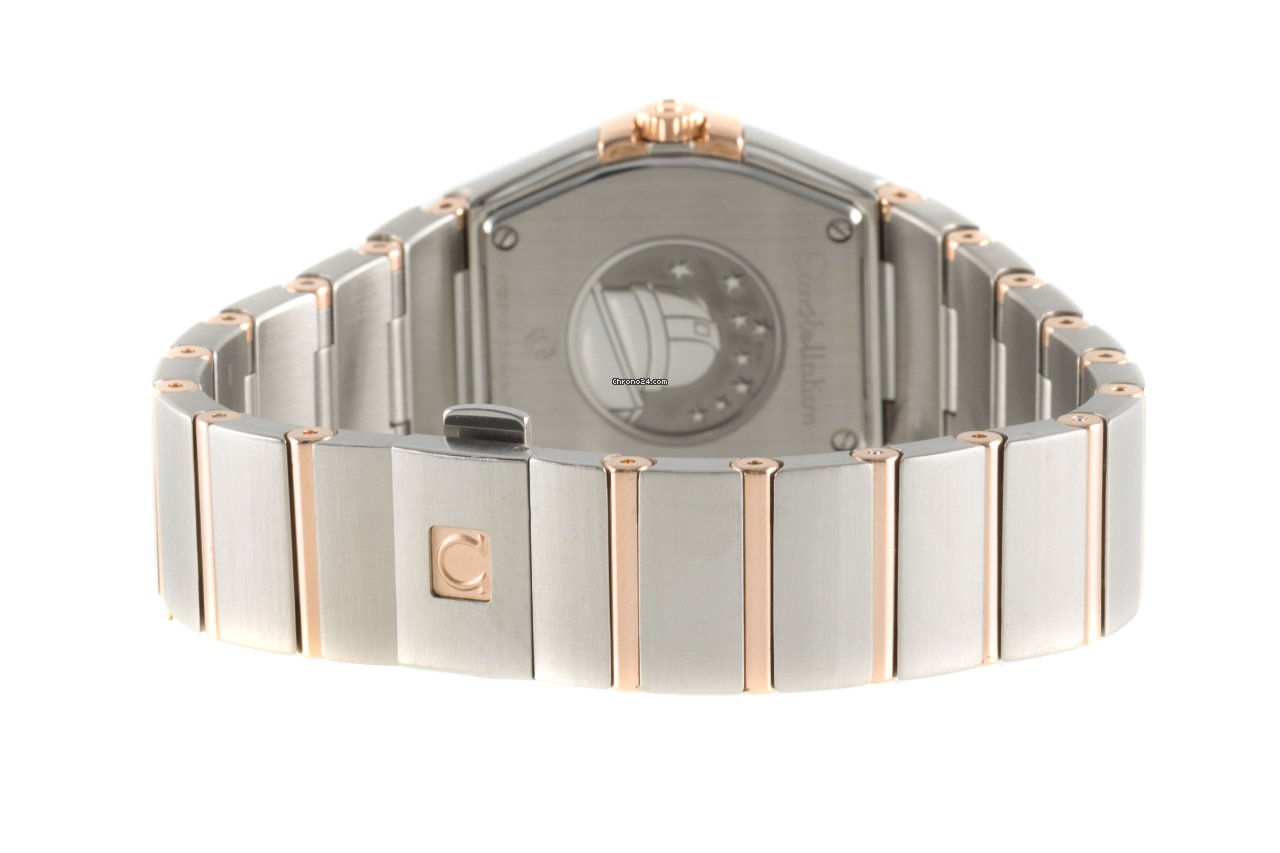 Omega Constellation Quartz Womens watch Quartz Gold Steel 123.20.27.60.57.002 7