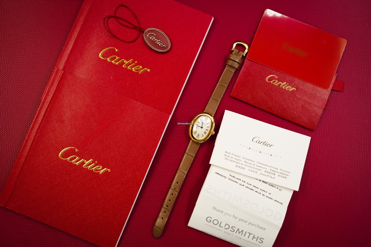 Cartier Baignoire Womens watch Quartz Yellow gold WGBA0007 7