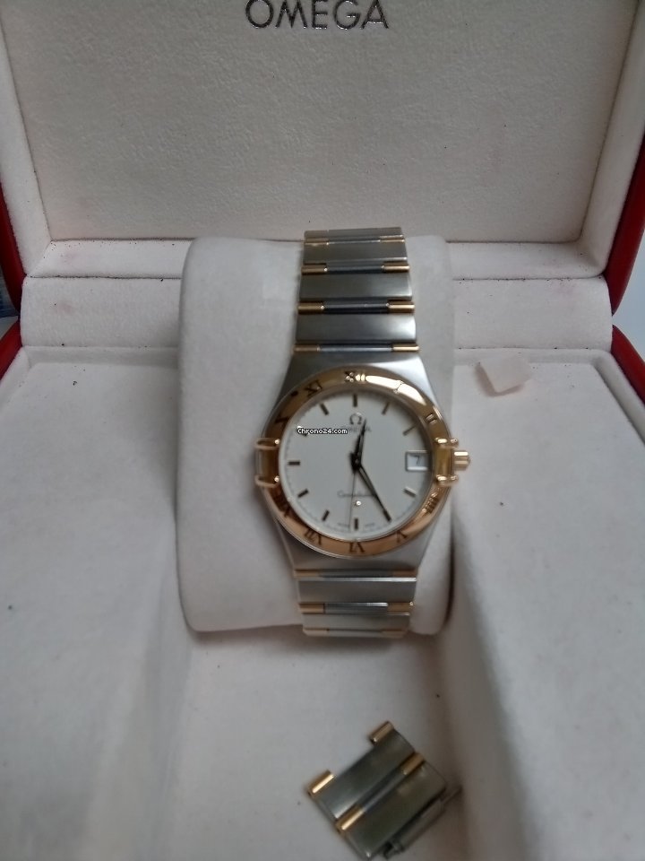 Omega Constellation Mens watch Unisex Quartz Gold Steel 1312.30 7