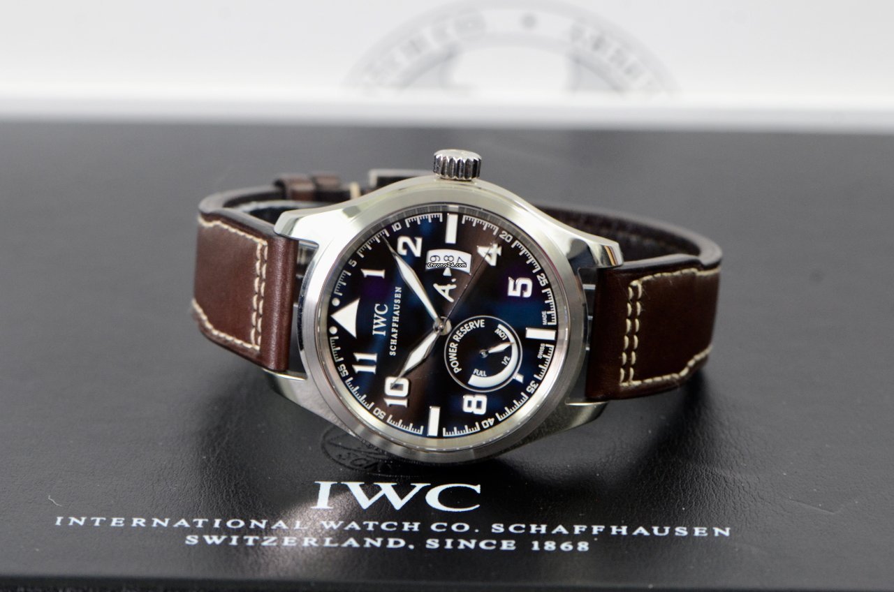 IWC Pilot Mens watch Unisex Automatic White gold IW320102 7
