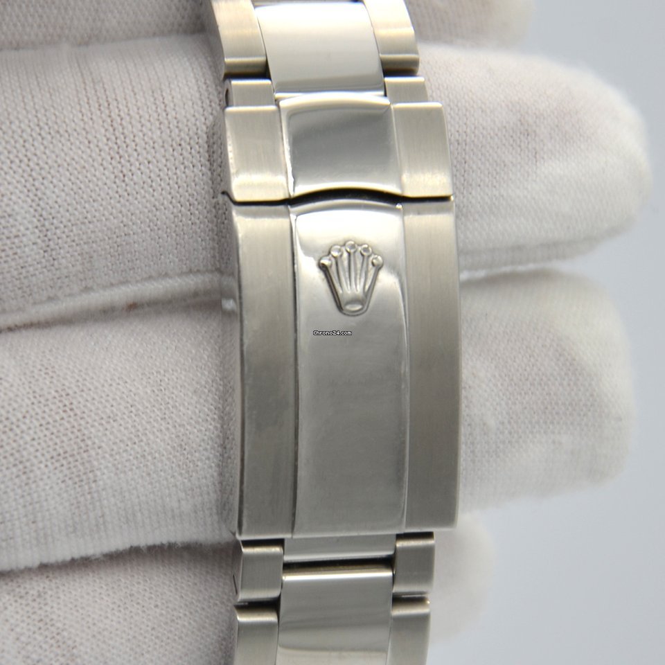 Rolex Oyster Perpetual Date Mens watch Unisex Steel Automatic 115200-0007 7