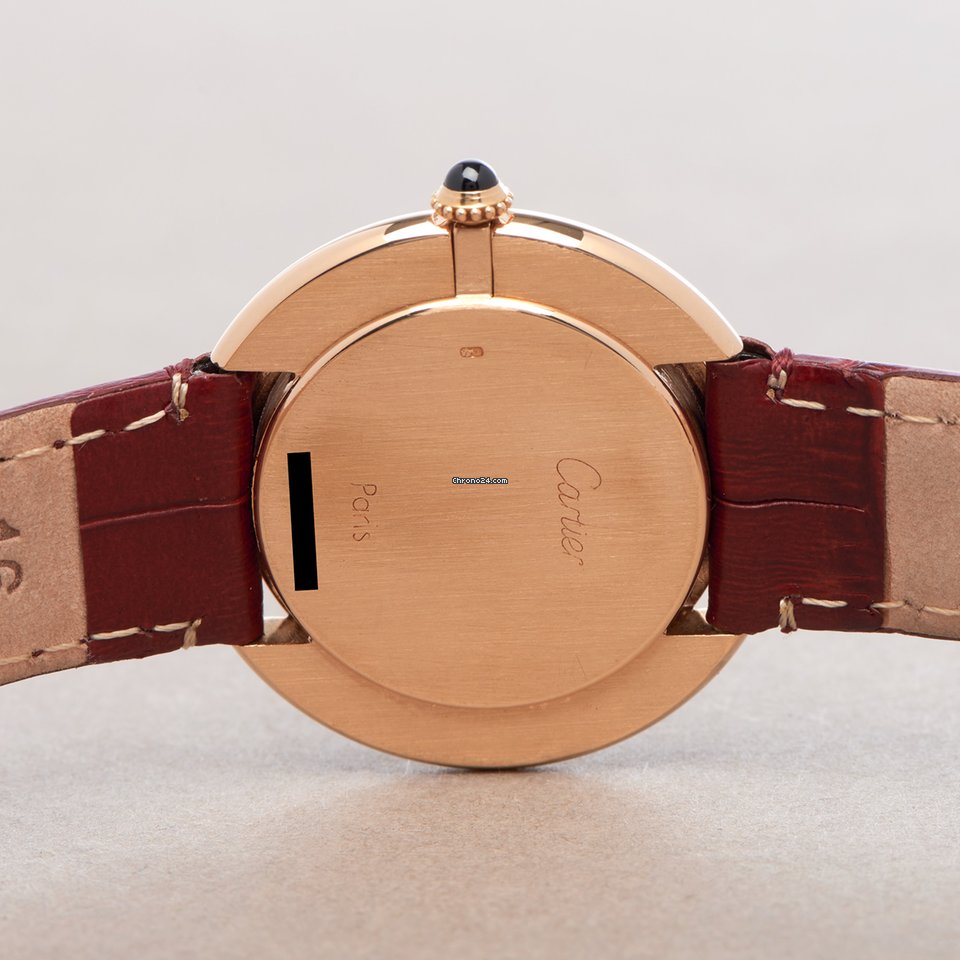 Cartier Mens watch Unisex Manual winding Yellow gold 78090 7