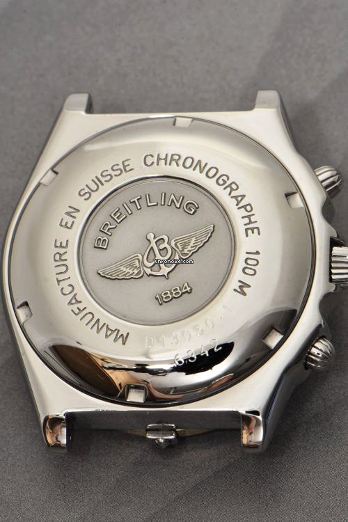Breitling Chronomat Mens watch Unisex Automatic Gold Steel D13050 7
