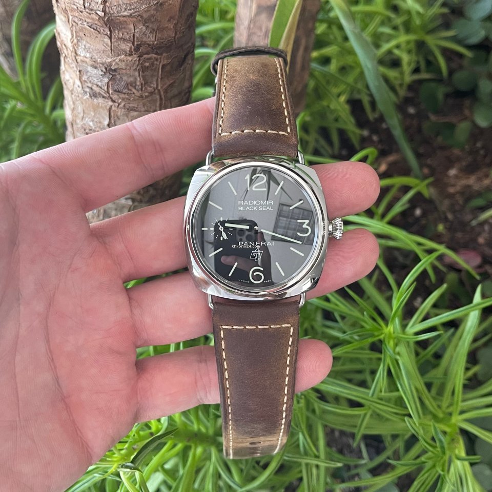 Panerai Radiomir Black Seal Mens watch Unisex Manual winding Steel PAM 00380 7
