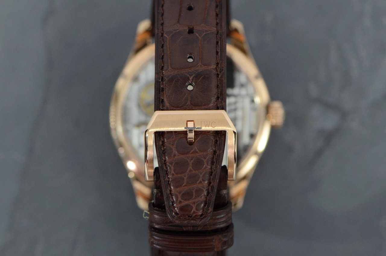 IWC Portuguese Hand-Wound Mens watch Unisex Manual winding Rose gold IW510204 7