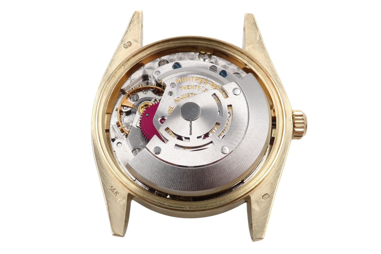 Rolex Oyster Perpetual Date Mens watch Unisex Yellow gold Automatic 1501 7