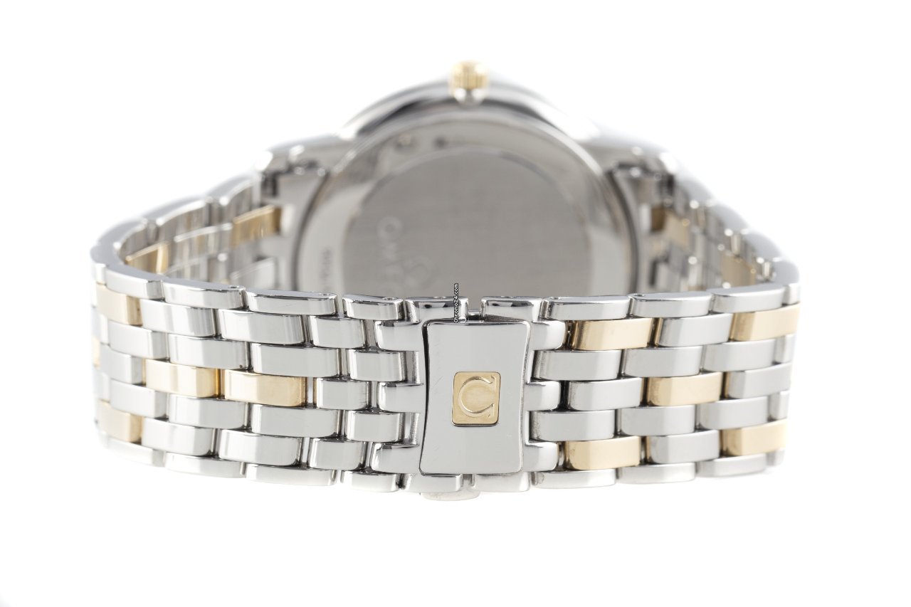 Omega De Ville Prestige Mens watch Unisex Quartz Gold Steel 4310.32.00 7