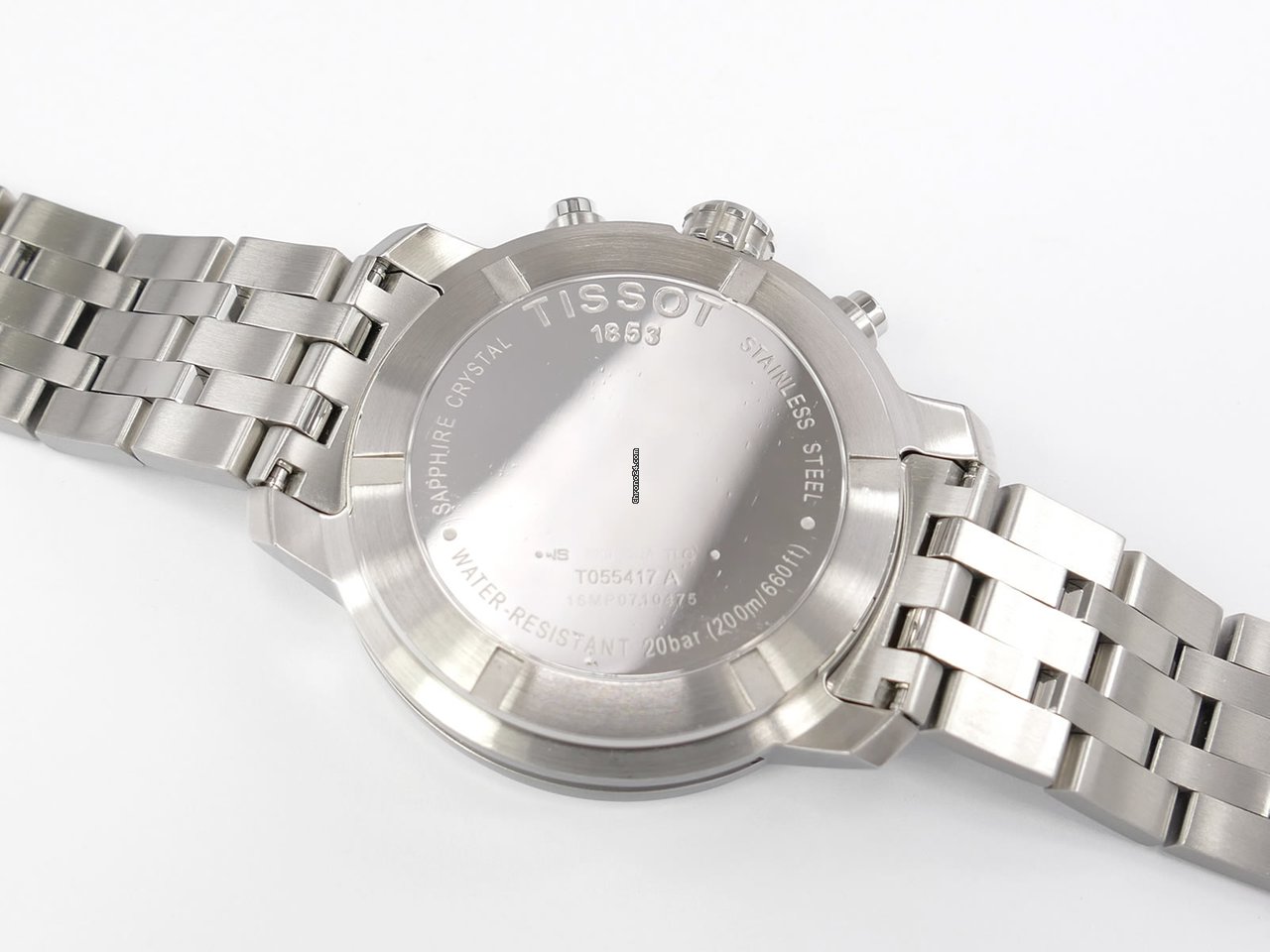 Tissot PRC 200 Mens watch Unisex Quartz Steel T055.417.11.057.00 7