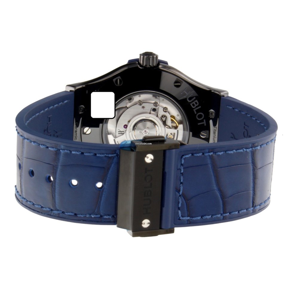 Hublot Classic Fusion Blue Mens watch Unisex Automatic Ceramic 511CM7170LR 7