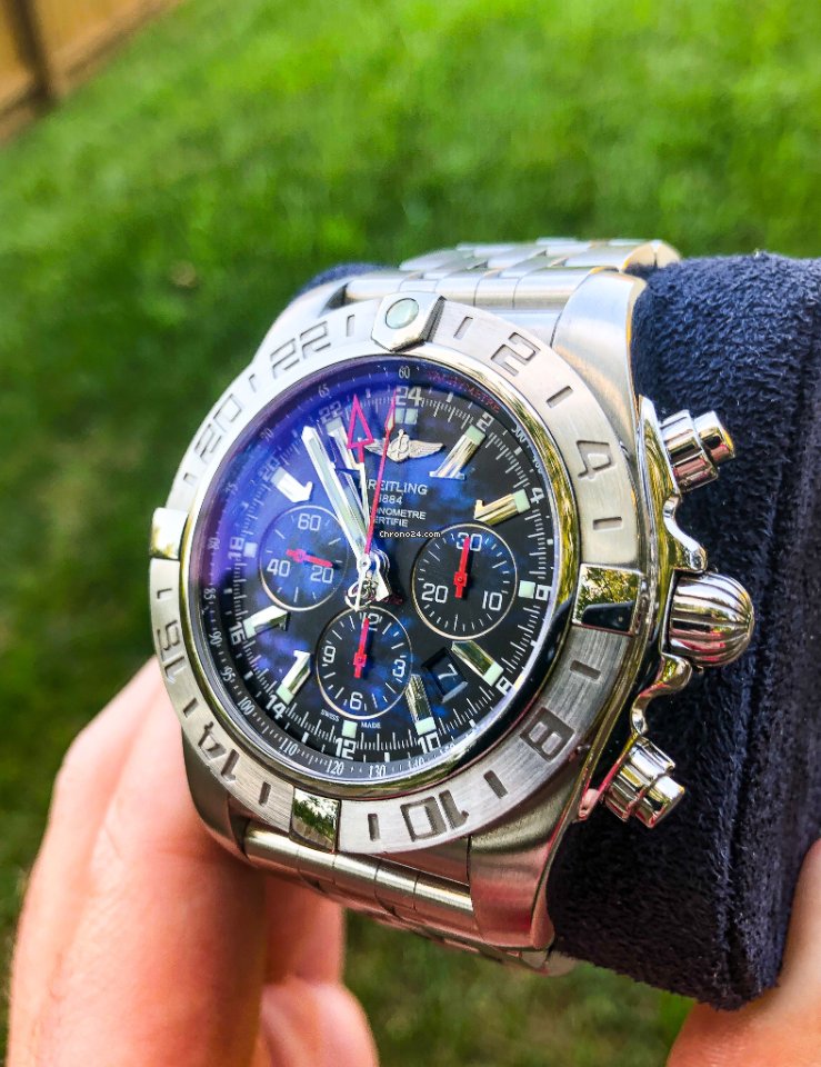 Breitling Chronomat GMT Mens watch Unisex Automatic Steel AB041210 7