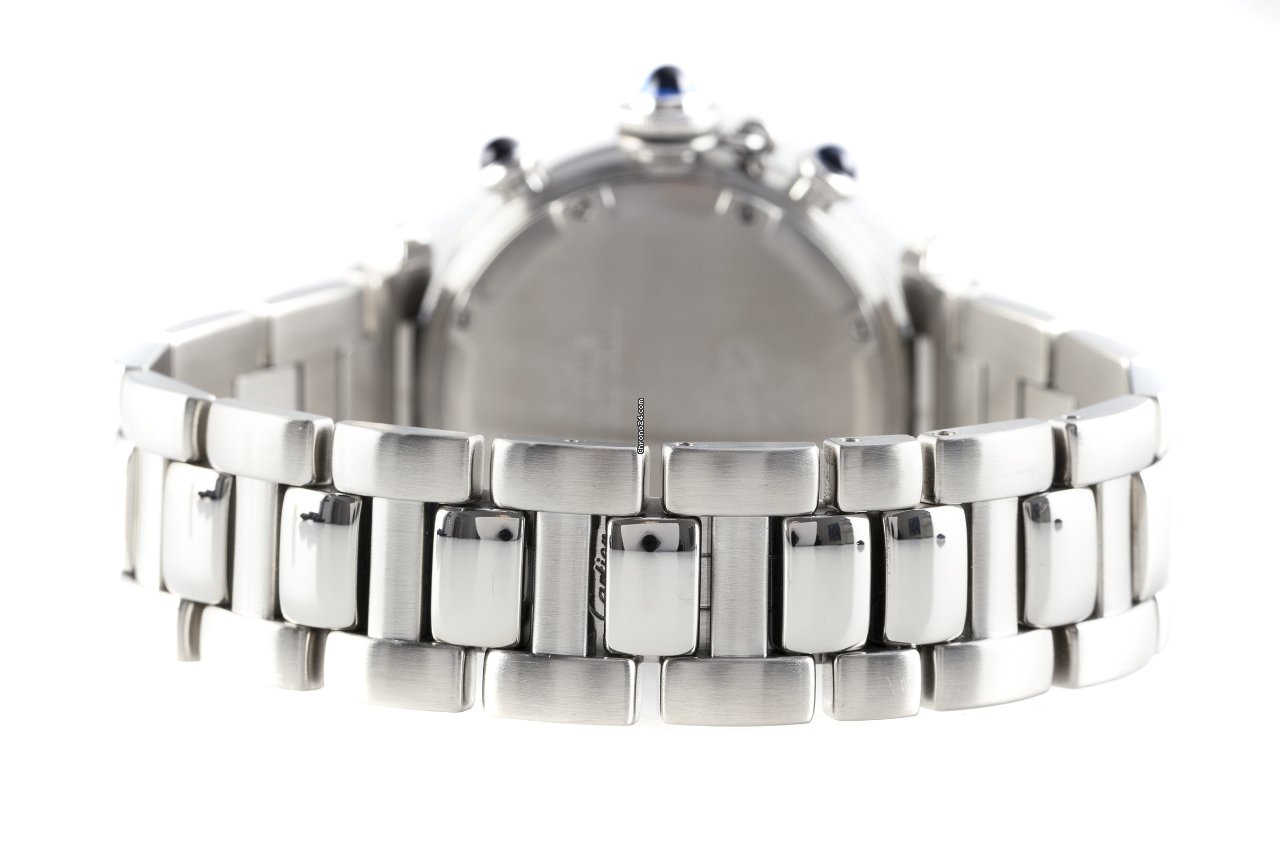 Cartier Pasha Mens watch Unisex Quartz Steel 1352 7