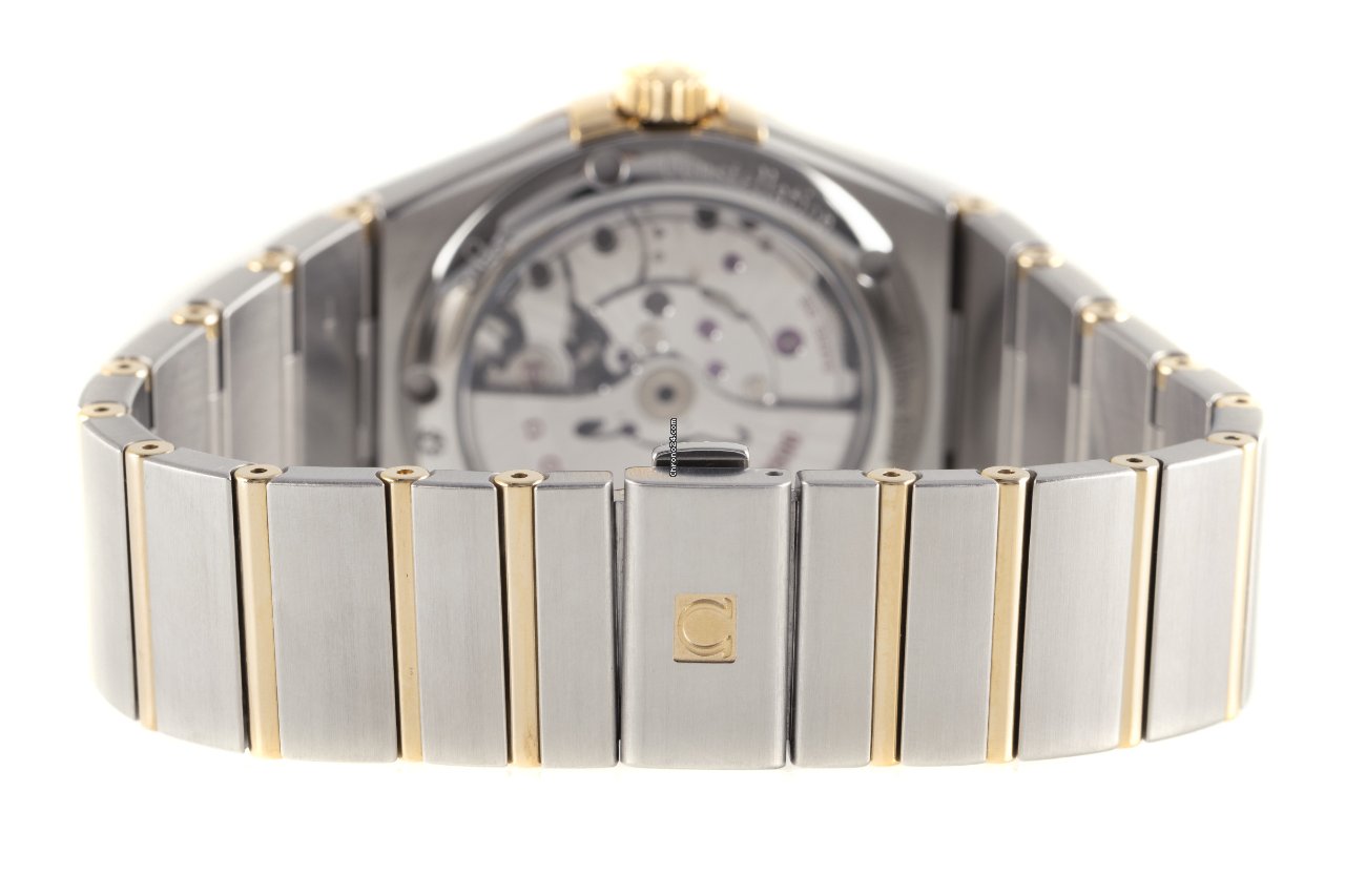 Omega Constellation Men Mens watch Unisex Automatic Gold Steel 123.20.38.21.58.001 7