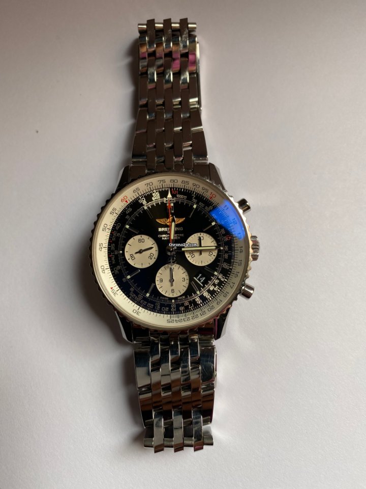 Breitling Navitimer 01 Mens watch Unisex Automatic Steel AB 012012 7