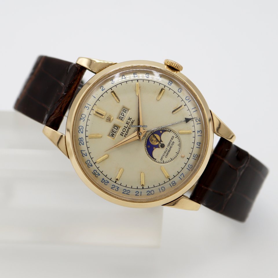 Rolex Mens watch Unisex Rose gold Automatic 8171 7