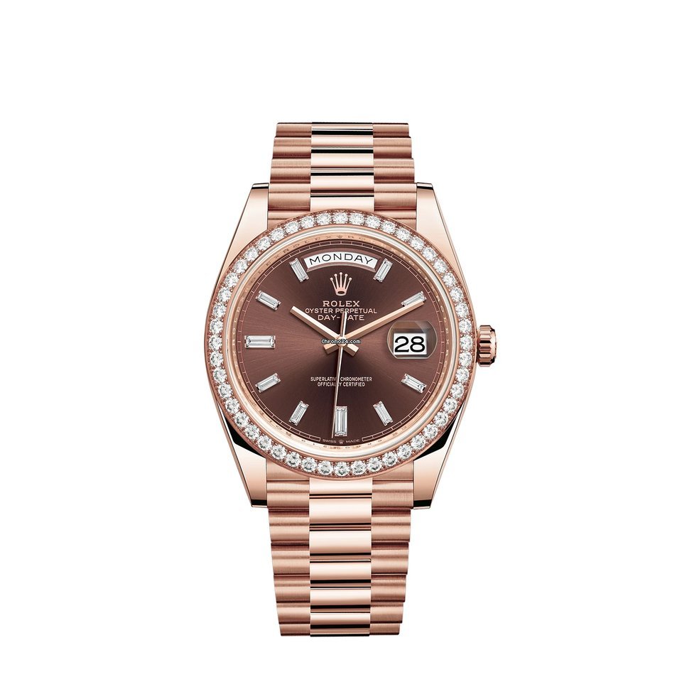 Rolex Day-Date 40 Mens watch Unisex Rose gold Automatic 228345RBR-0006 7