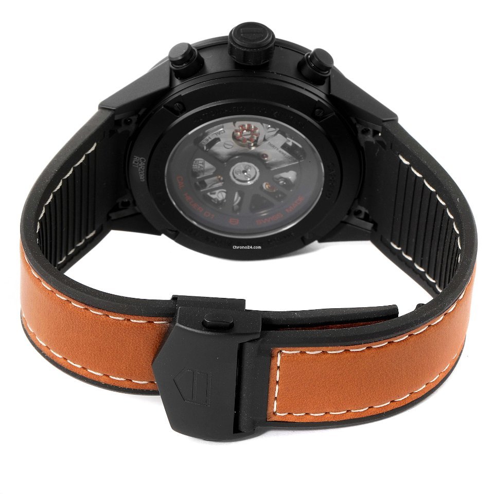 TAG Heuer Carrera Calibre HEUER 01 Mens watch Unisex Automatic Ceramic CAR2090.BH0729 7