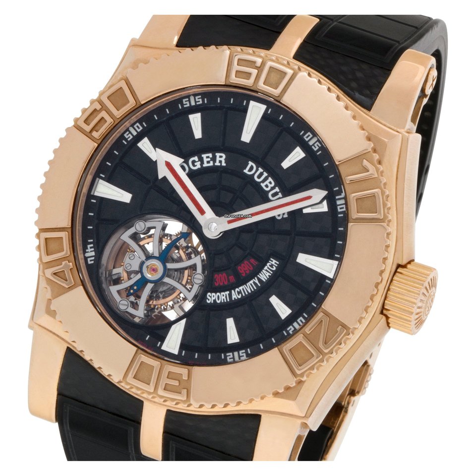 Roger Dubuis Easy Diver Mens watch Unisex Manual winding Rose gold SE48 02 5 K9.53 7