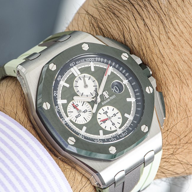 Audemars Piguet Royal Oak Offshore Chronograph Mens watch Unisex Automatic Steel 26400SO.OO.A055CA.01 7