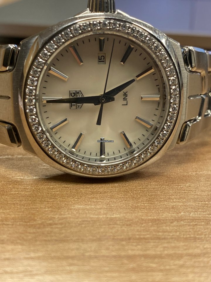 TAG Heuer Link Lady Womens watch Quartz Steel WBC1314.BA0600 7