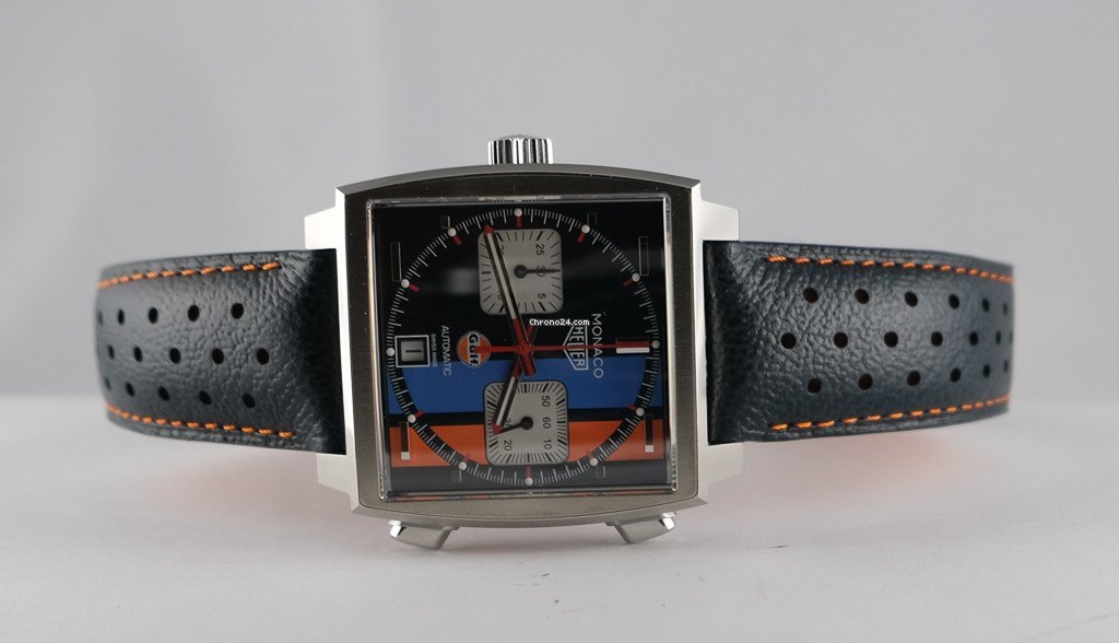TAG Heuer Monaco Mens watch Unisex Automatic Steel CAW 211R 7