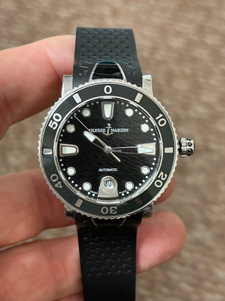 Ulysse Nardin Lady Diver Womens watch Automatic Steel 8103-101-3 02 7