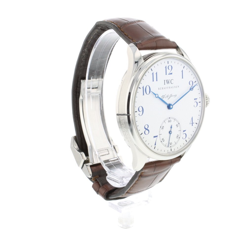 IWC Portuguese Hand-Wound Mens watch Unisex Manual winding Steel IW544203 7
