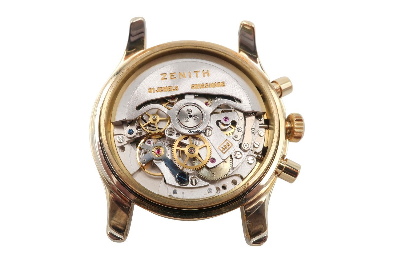 Zenith El Primero Chronograph Mens watch Unisex Automatic Yellow gold 06-0210-400 7