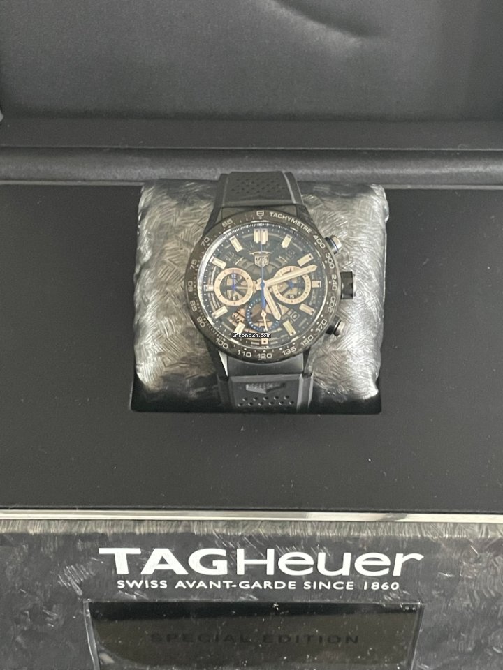 TAG Heuer Carrera Mens watch Unisex Automatic Carbon CBG2017.FT6143 7