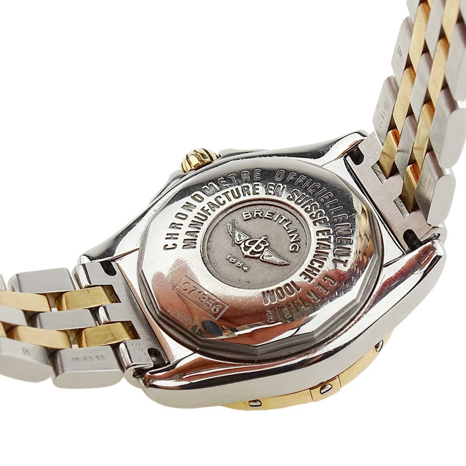 Breitling Galactic 32 Womens watch Quartz Gold Steel C71356L2 7