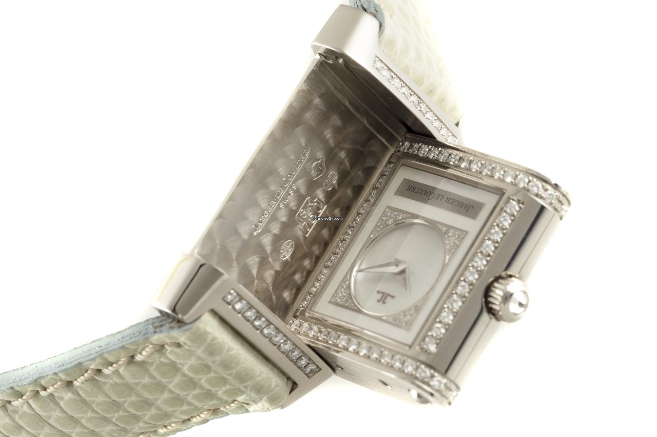Jaeger-LeCoultre Reverso Duetto Womens watch Manual winding White gold 266.3.44 7