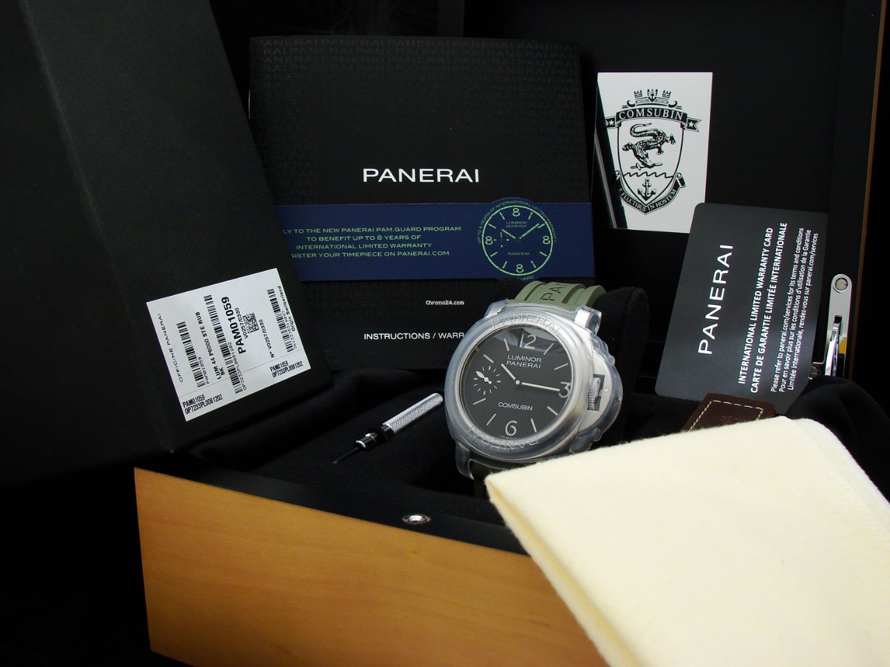 Panerai Special Editions Manual winding Steel PAM 01059 7