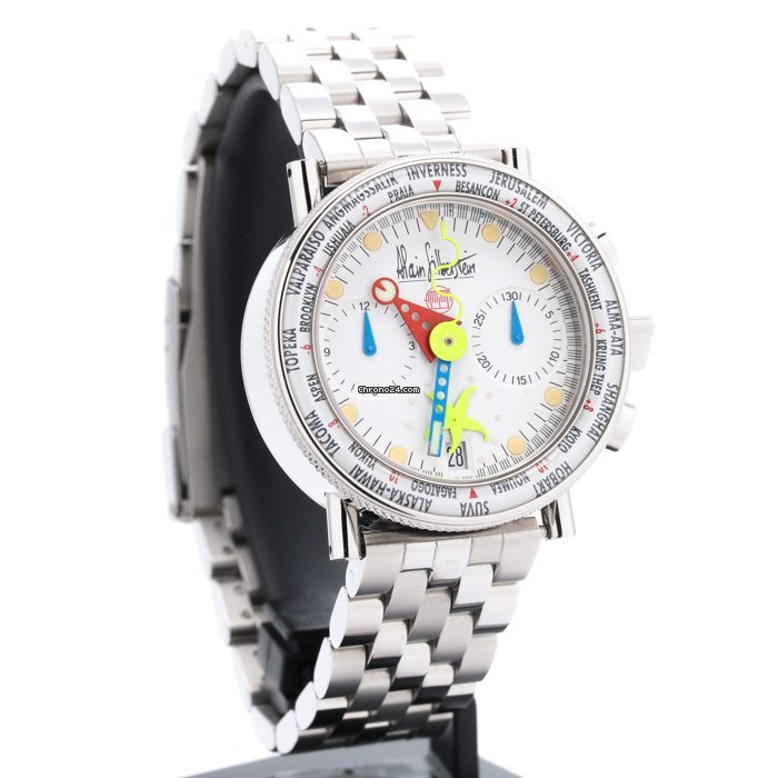 Alain Silberstein Mens watch Unisex Automatic Steel MA22 7