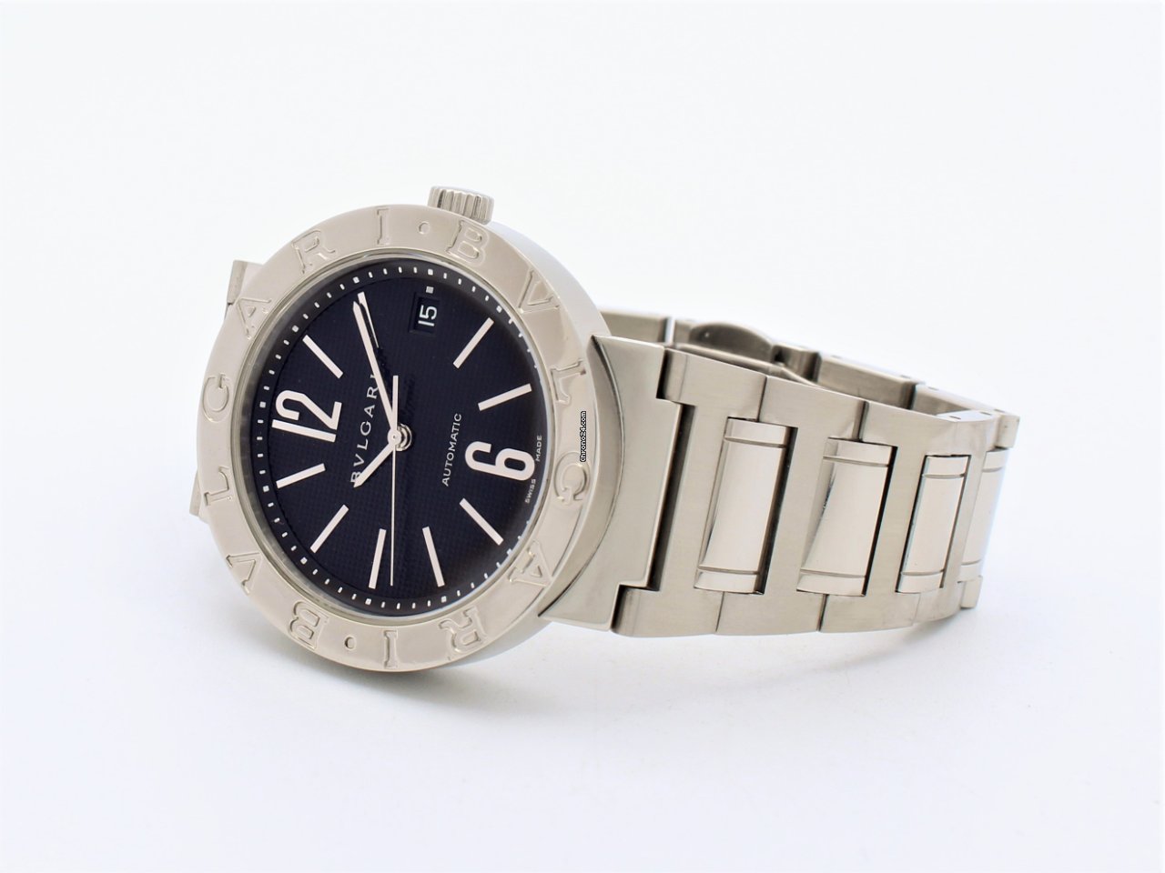 Bulgari Mens watch Unisex Automatic Steel 101370 7