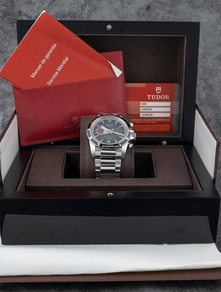 Tudor Grantour Chrono Fly-Back Mens watch Unisex Automatic Steel 20550N 7