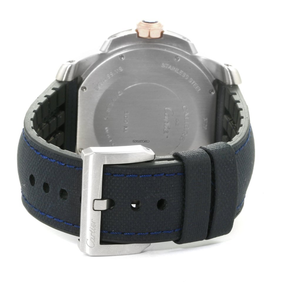 Cartier Calibre de Cartier Diver Mens watch Unisex Automatic Steel W2CA0009 7