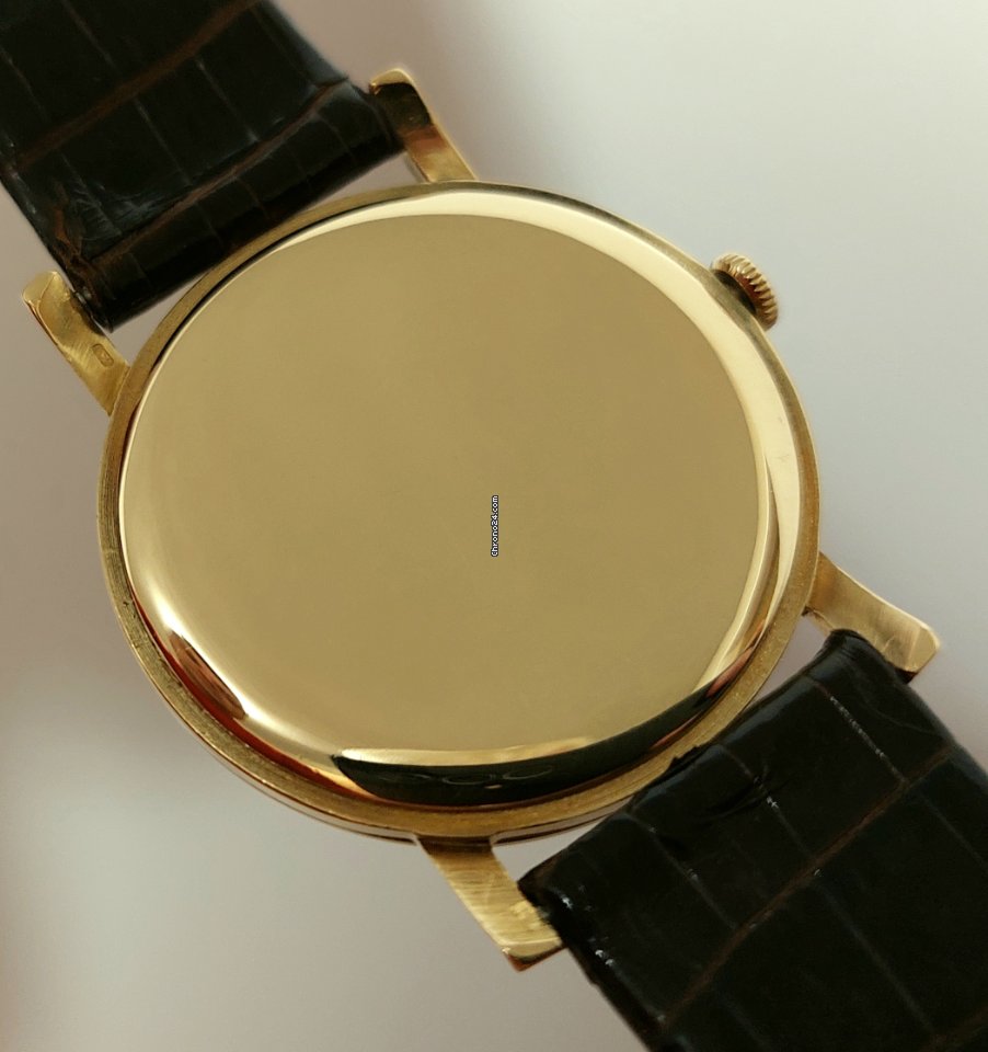 IWC Mens watch Unisex Manual winding Yellow gold Gold 7