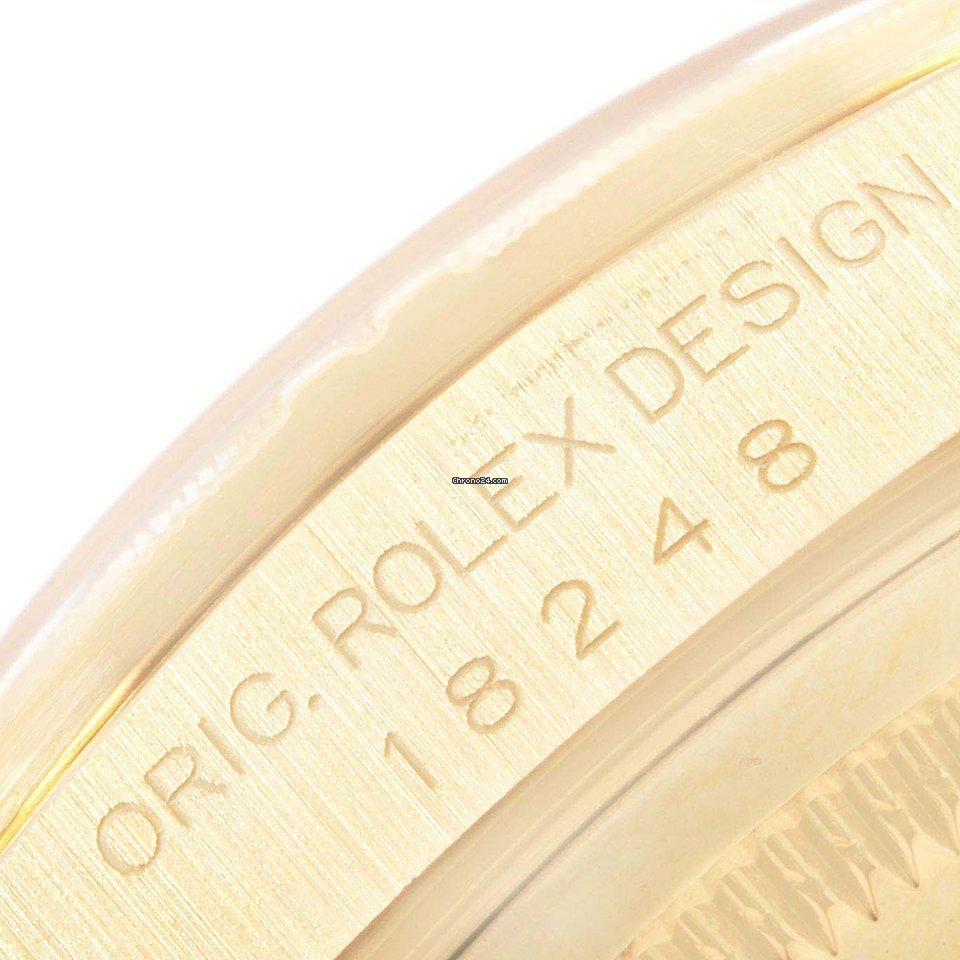 Rolex Day-Date 36 Mens watch Unisex Yellow gold Automatic 18248 7