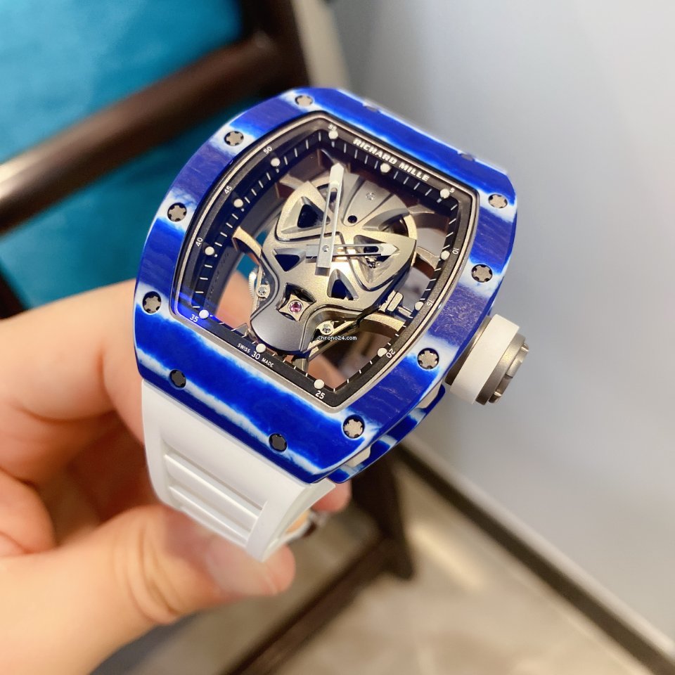 Richard Mille RM 052 Mens watch Unisex Manual winding Ceramic RM 52-01 7