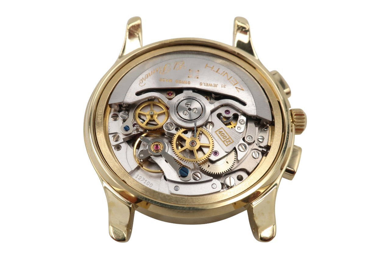 Zenith El Primero Chronograph Mens watch Unisex Automatic Yellow gold 30.0500.400 7