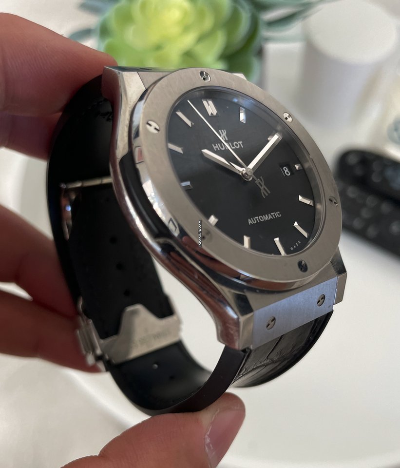 Hublot Classic Fusion 45, 42, 38, 33 mm Mens watch Unisex Automatic Titanium 511.NX.1171.LR 7