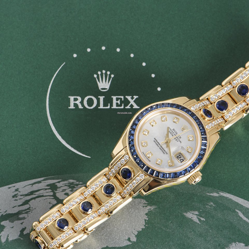 Rolex Pearlmaster Womens watch Yellow gold Automatic 80308 7