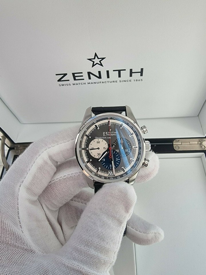 Zenith El Primero 36000 VpH Mens watch Unisex Automatic Steel 03.2040.400 26.C496 7