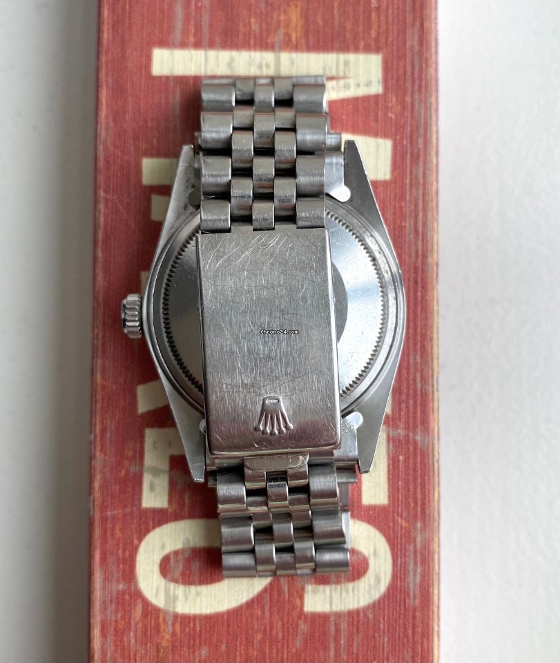 Rolex Datejust 36 Mens watch Unisex Steel Automatic Datejust 16014 7