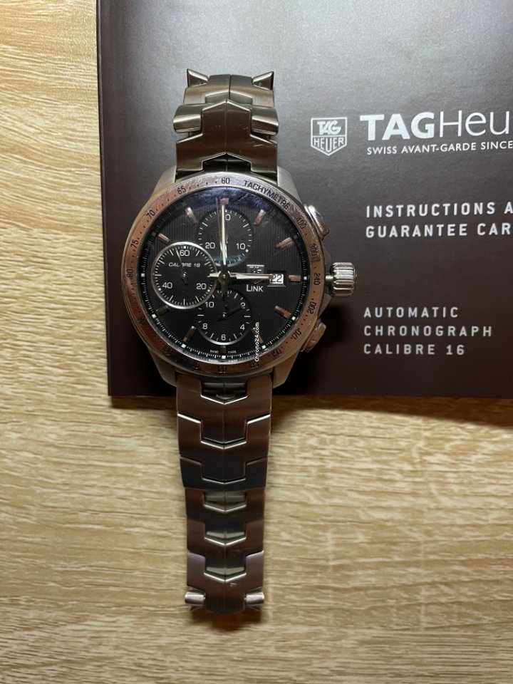 TAG Heuer Link Calibre 16 Mens watch Unisex Automatic Steel CAT2010 7