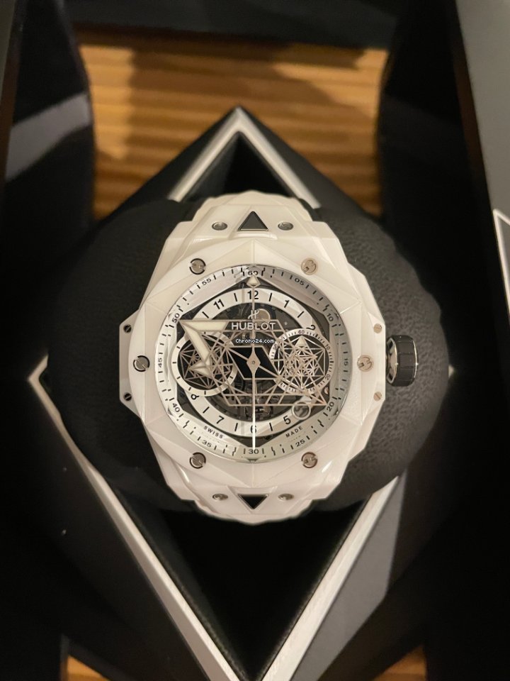 Hublot Big Bang Sang Bleu Mens watch Unisex Automatic Ceramic 418.HX.2001.RX.MXM21 7