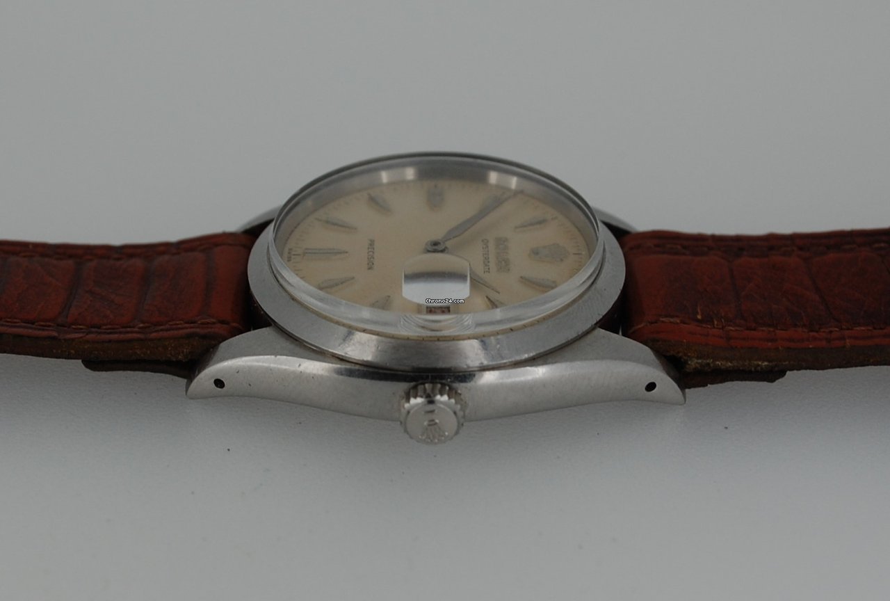 Rolex Oyster Precision Mens watch Unisex Steel Manual winding 6494 7