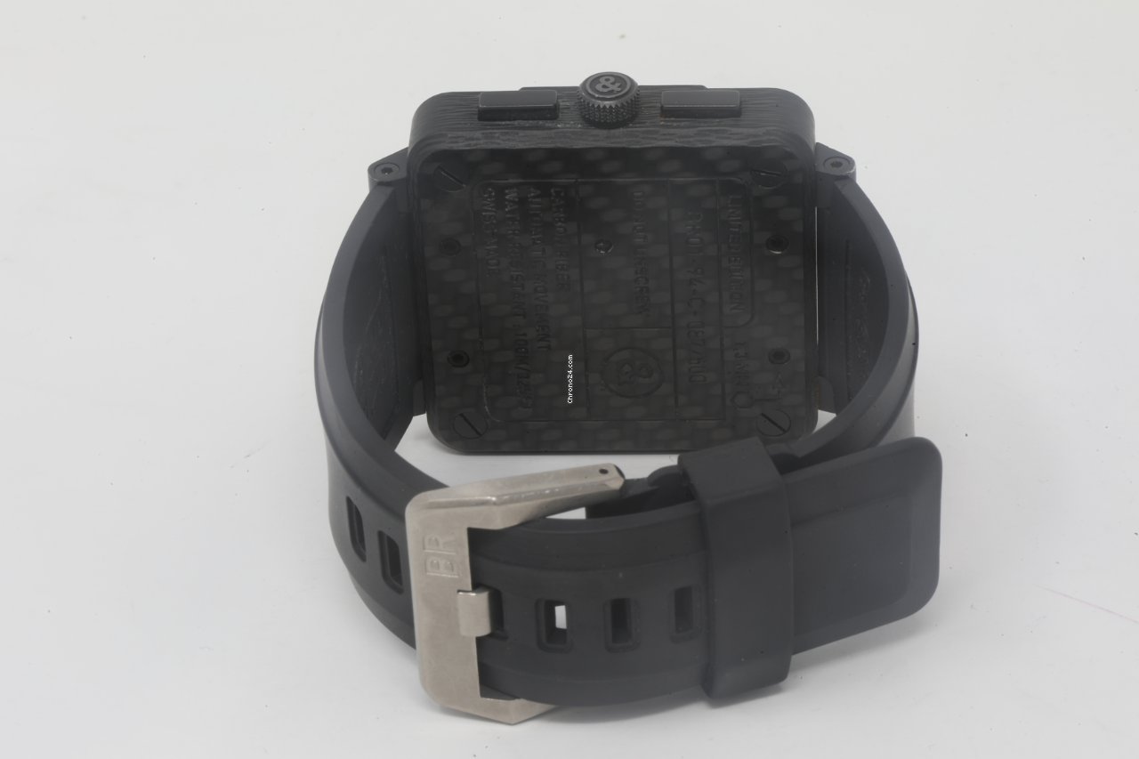 Bell & Ross BR 01-94 Chronographe Mens watch Unisex Automatic Steel BR0194-BL-CA 7