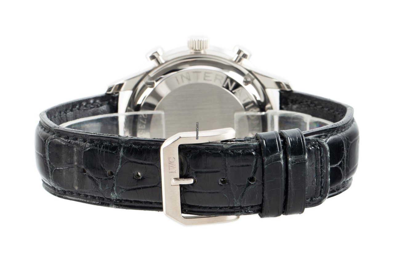 IWC Portuguese Chronograph Mens watch Unisex Automatic White gold 3714 7