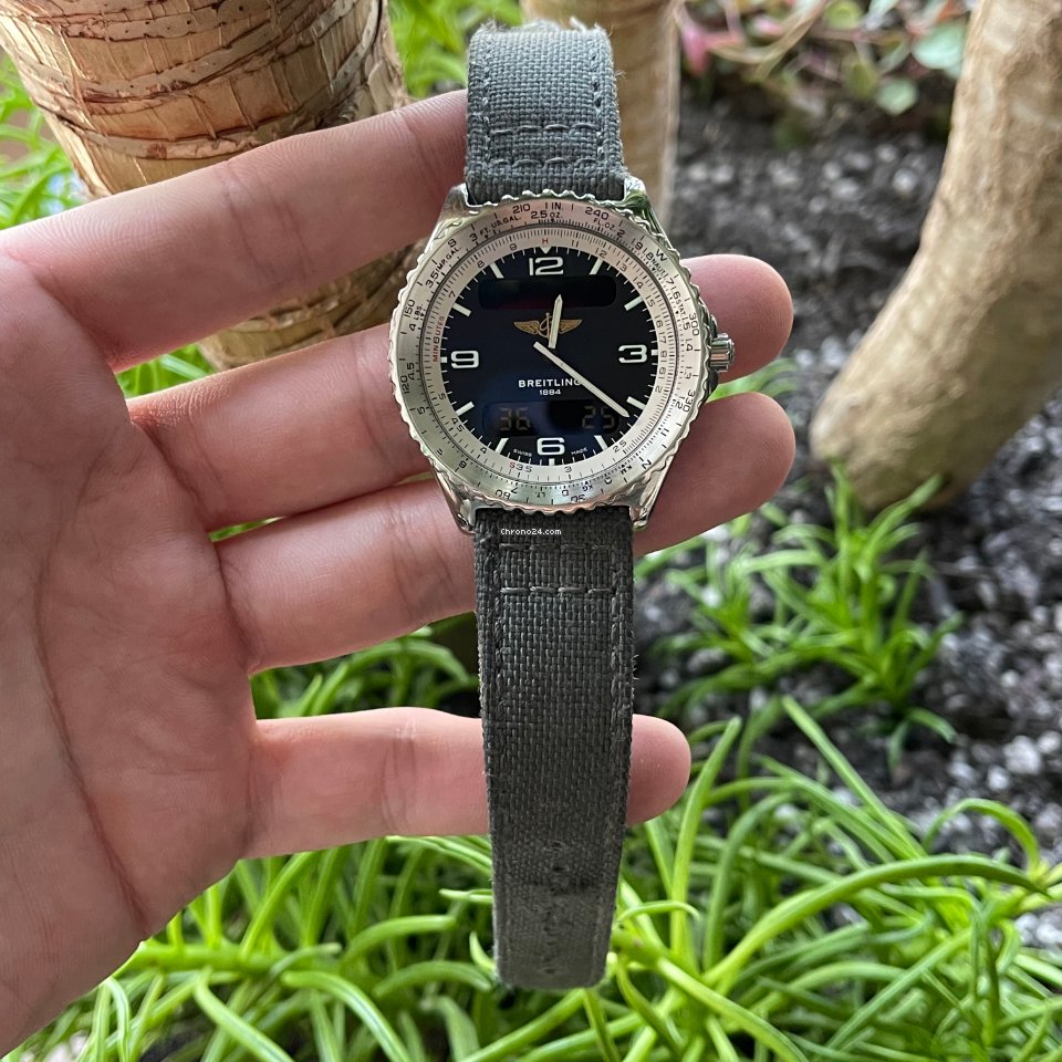 Breitling Chronospace Mens watch Unisex Quartz Steel A56012.1 7